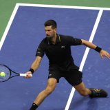 Djokovic figure pour la 69e fois en 8e de finale d'un Majeur KEYSTONE/EPA/JOHN G. MABANGLO